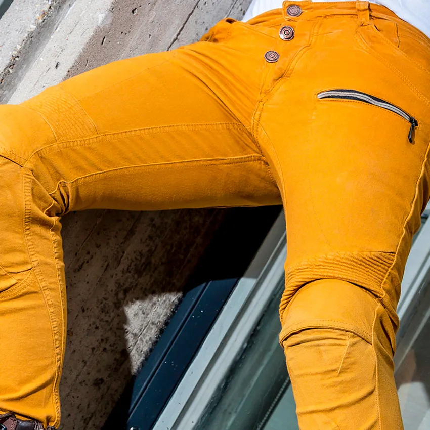 Jean moto Spark orange (Kevlar) - Image 6
