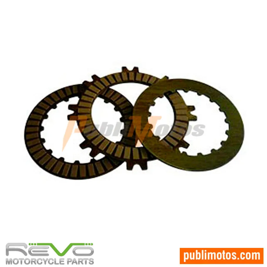 DISCOS CLUTCH PAPER-AK 110 S-C90-C70-C100 WAVE-II