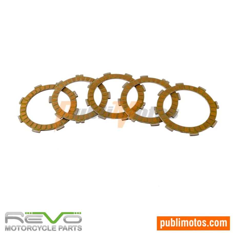 DISCOS CLUTCH PAPER-BOXER CT 100-ES-KS-BM 100 KS-ES-DISCOVER 100-125-125 ST-PLATINO 100