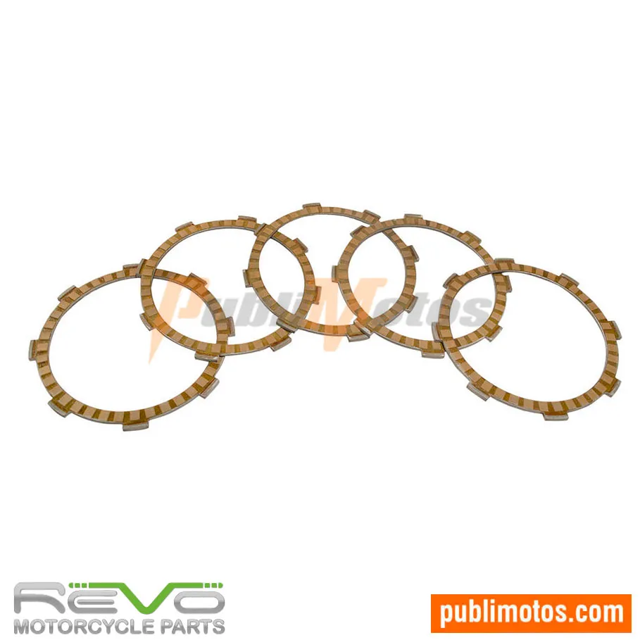 DISCOS CLUTCH PAPER-YBR125DX-SS-XTZ 125 MV-LIBERO 125 MV-RX100-115 LIBERO 110