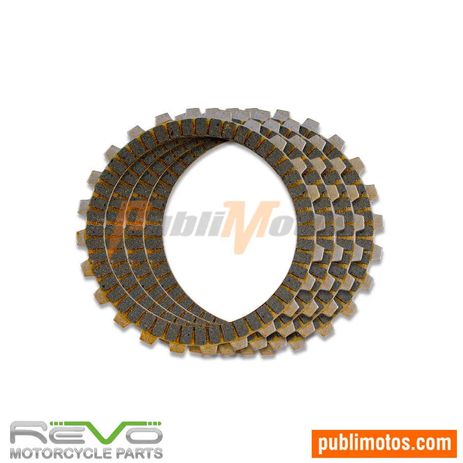 DISCOS CLUTCH PAPER-CB 110-DLX-DREAM NEO 110-CB 1 PRO 125