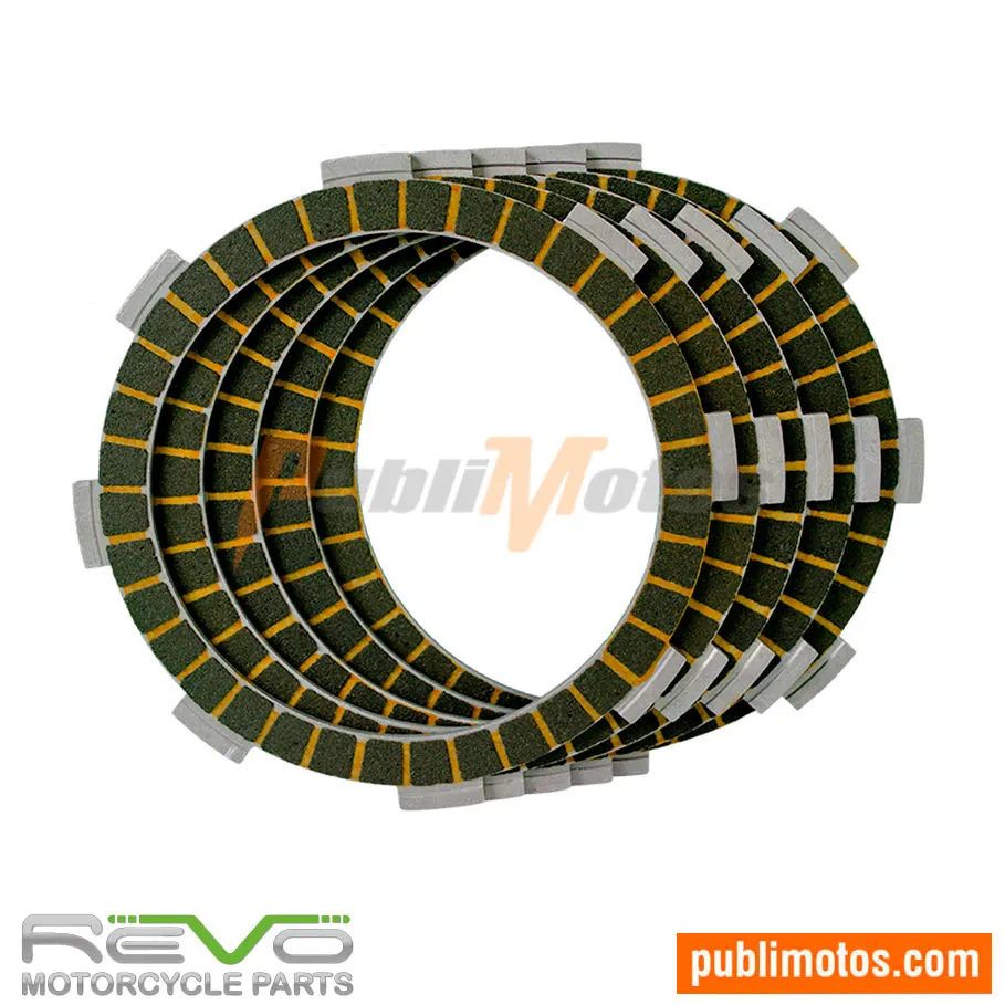 DISCOS CLUTCH PAPER-PULSAR 135 LS-KLX 150-CBZ 160 ES-KS-WIND 125