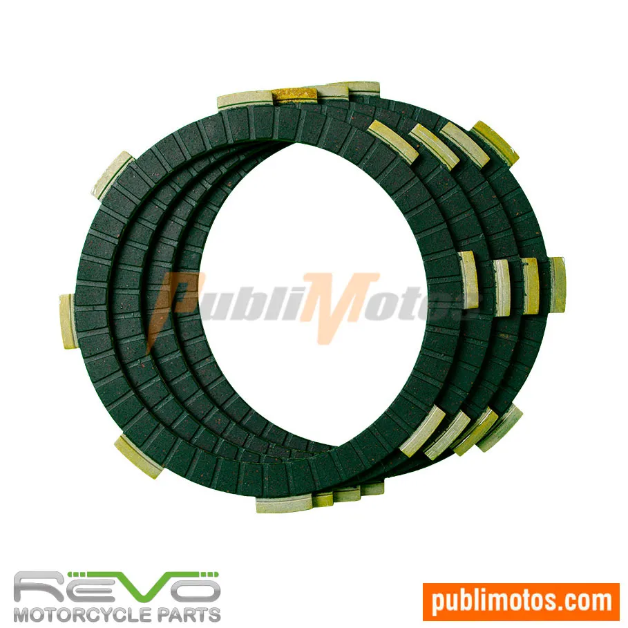 DISCOS CLUTCH ECO GREEN-LLIBERO 125-YBR 125 ESD-XTZ 125-CBF 125 S