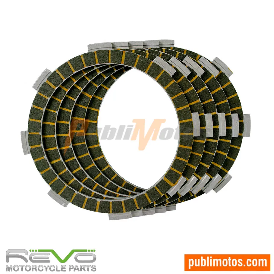 DISCOS CLUTCH PAPER-AKT 180 TTR-TTX-AKT 180 CR5-XM180-TVS APACHE RTR 200