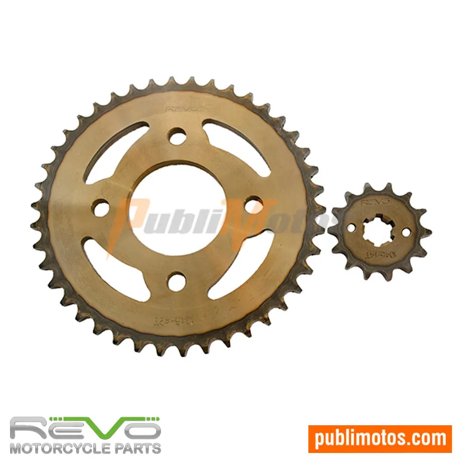 KIT SPROCKET TERMICO REVO-DISCOVER 125 SPORT | 135 SPORT | SUPREME