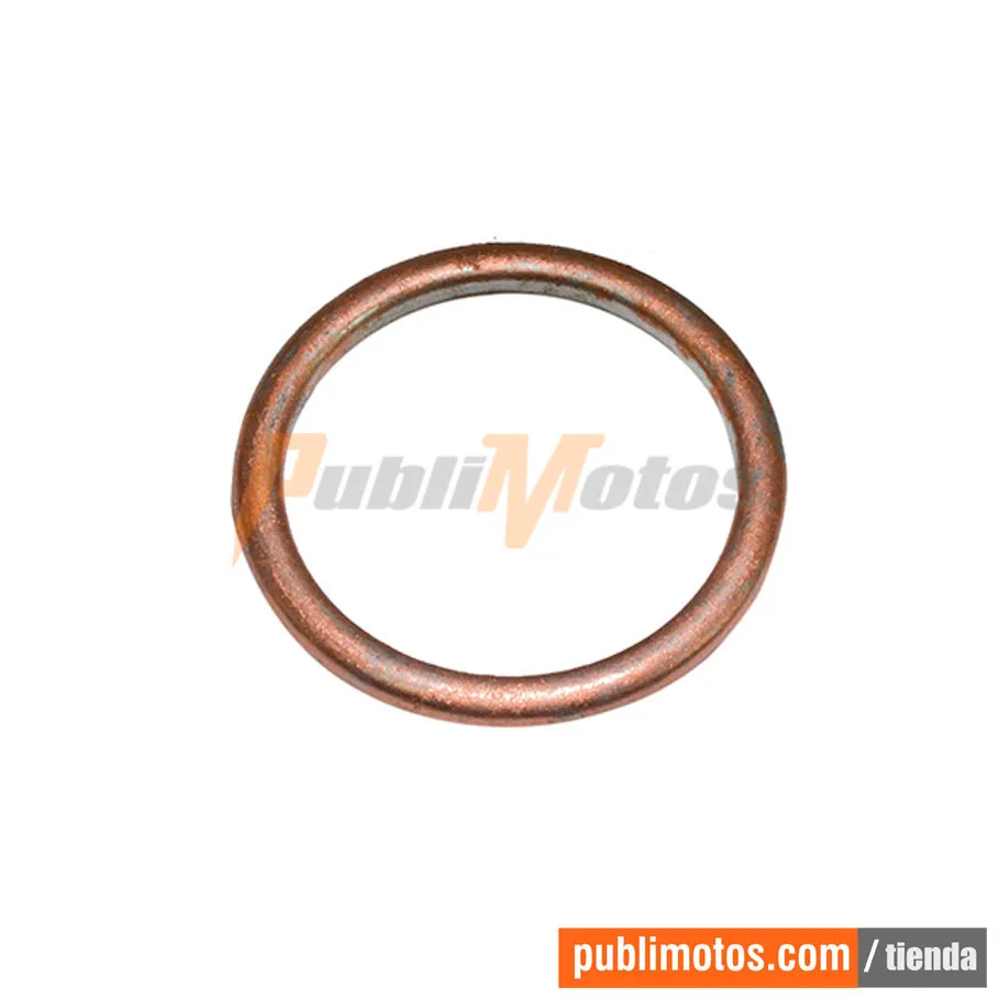 EMPAQUE EXOSTO ARO COBRE GENUI MOTOCARRO TORITO 4S TODOS