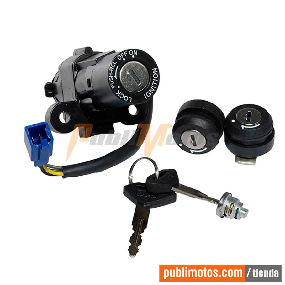 SWITCH ENCENDIDO Y KIT SEGUROS GENUI PLSR 180 II | PLSR 180 V2009 | 180 CLASICA | PLATINO CT