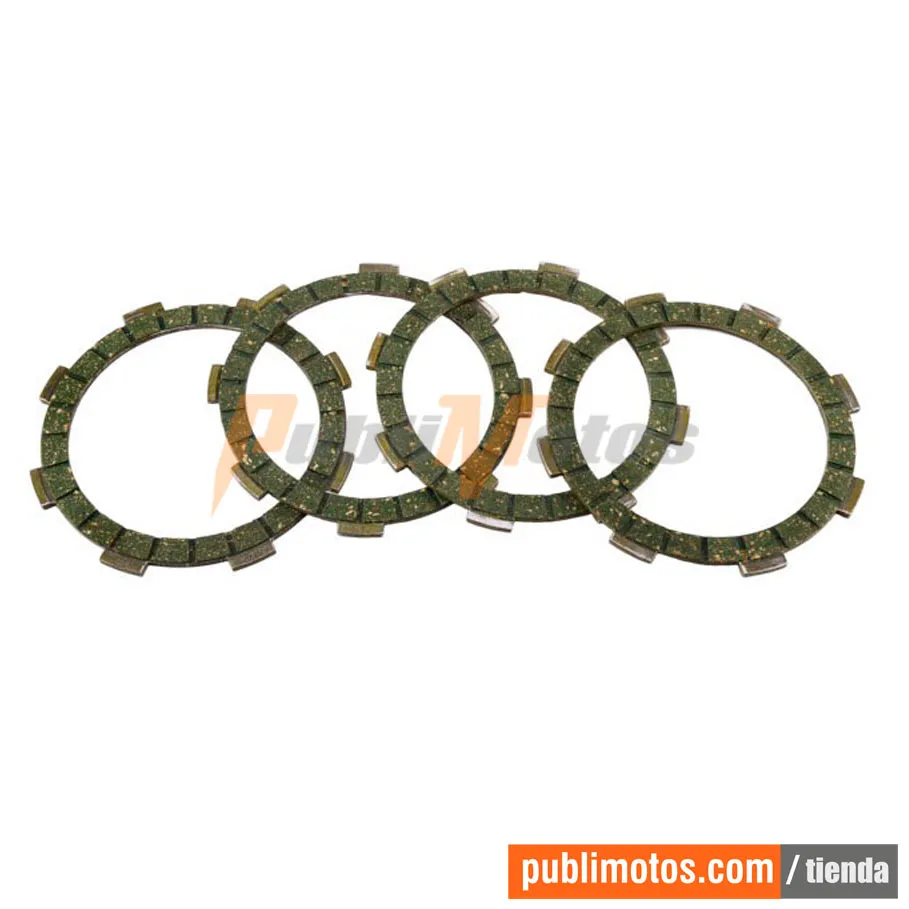 DISCOS CLUTCH ECO GREEN-TVS 100 KLS-SPORT-STAR