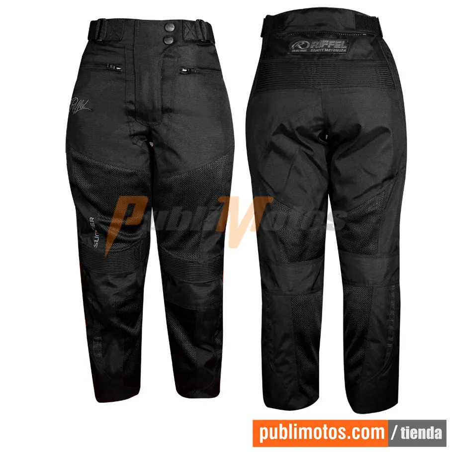 PANTALON VERANO NEGRO S MUJER