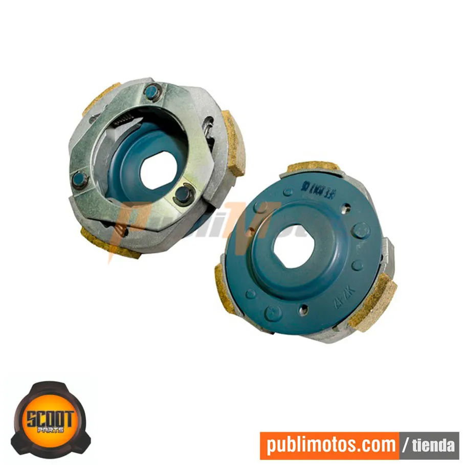 ZAPATAS DE CLUTCH COMPLETO AGILITY 125 RS|NAKED|DIGITAL|DYNAMIC 125R