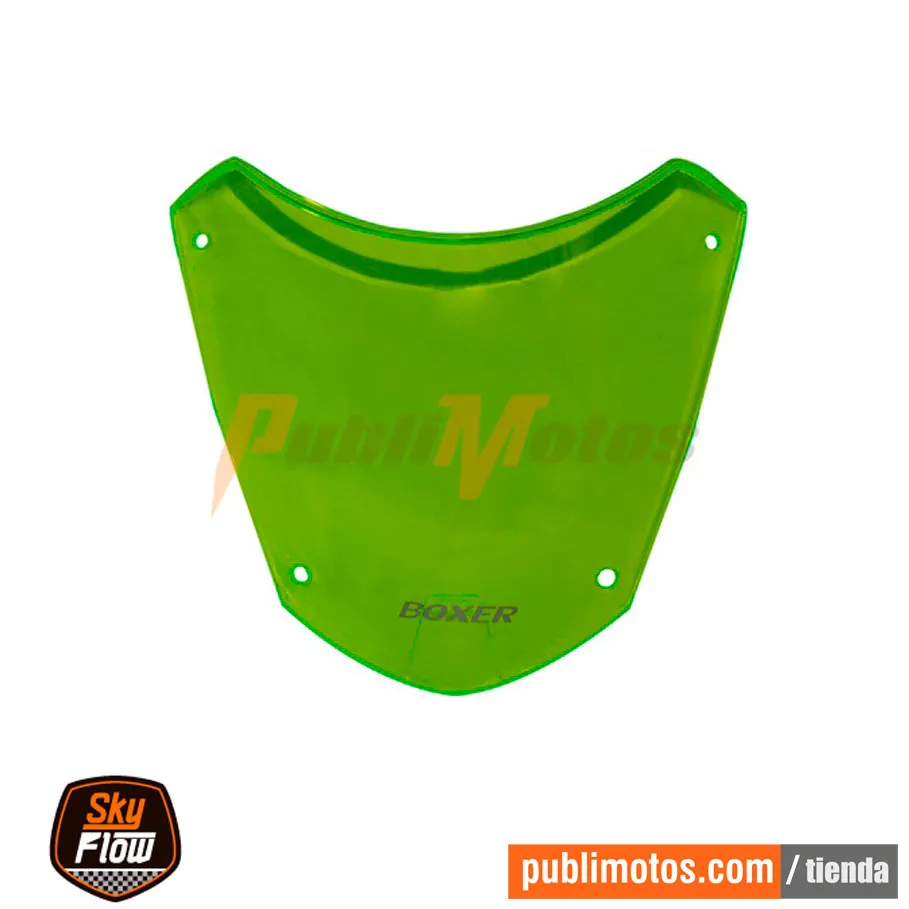 VISOR CARENAJE VERDE BOXER CT 100|KS|ES|CT 125