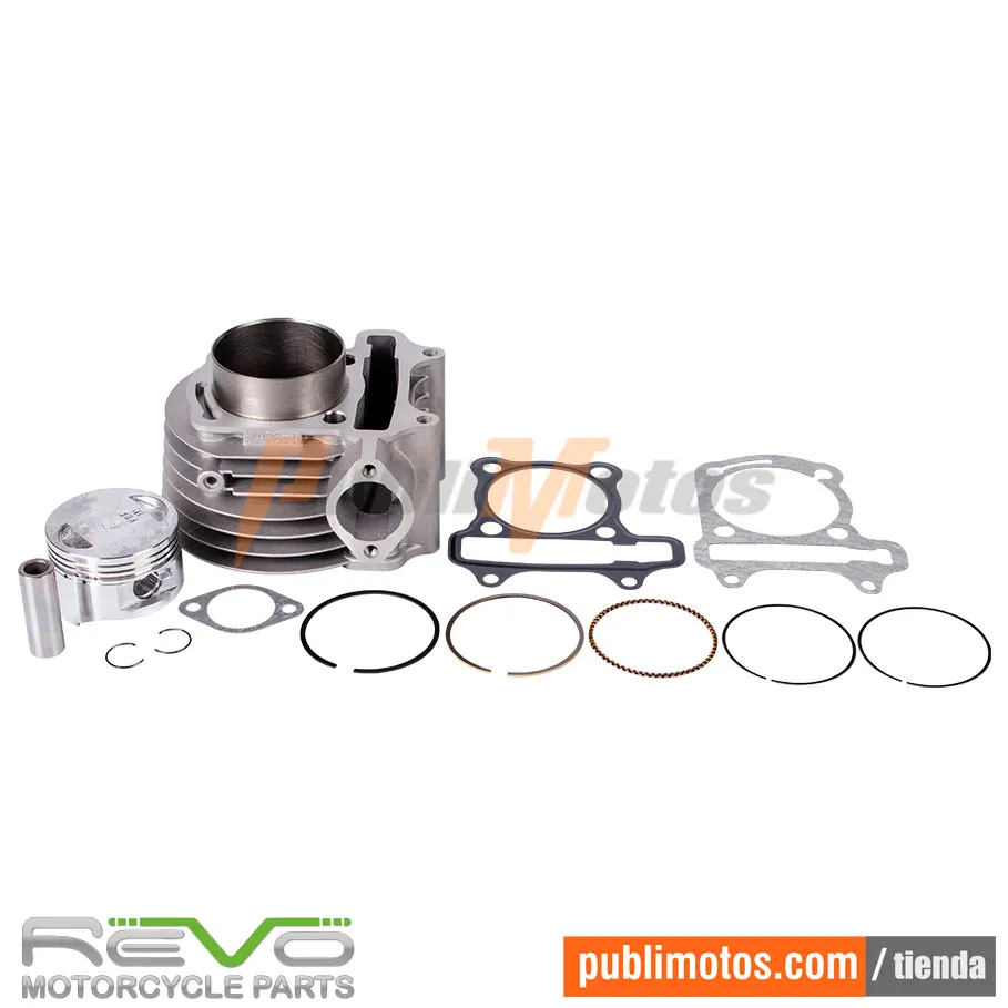 CILINDRO COMPLETO NEGRO PASADOR 13MM (CGR) AK 125 NKDR | SLR | TTR | EVO NE | EVO R3 | CR4