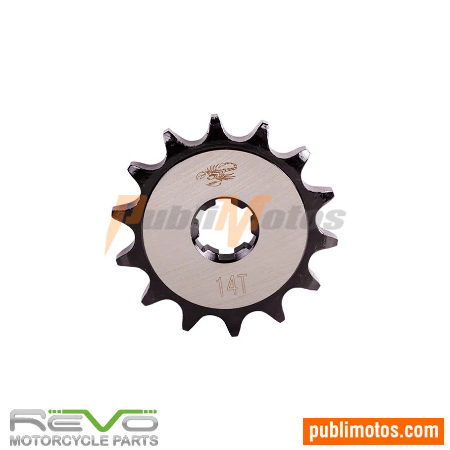 PIÑON DE SALIDA REVO SCORPION ECO DELUXE KS | ES EURO II | SPLENDOR NXG | EUROII | C90 | C70