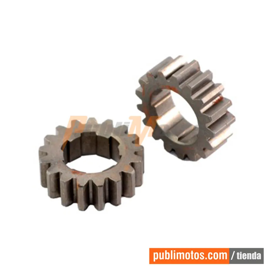 PIÑON 2A CLUTCH 17T AK 125 TT | TTR | S | SL | NKD | NKDR | NE | EVO | R3 | CR4 GENUI
