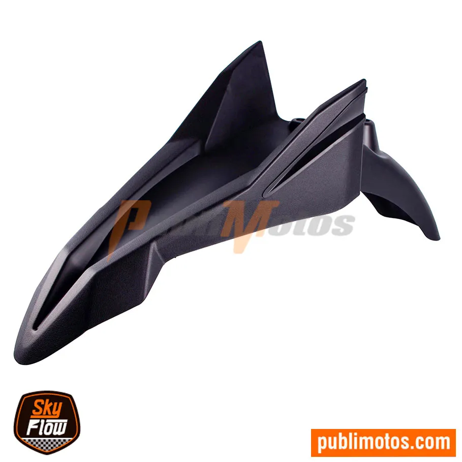 GUARDABARRO DELANTERO NEGRO FLEXI SKYFLOW AKT 125 | 150 | 180 | 200 TTR