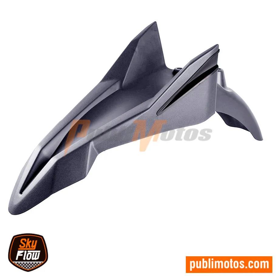 GUARDABARRO DELANTERO GRIS FLEXI SKYFLOW AKT 125 | 150 | 180 | 200 TTR