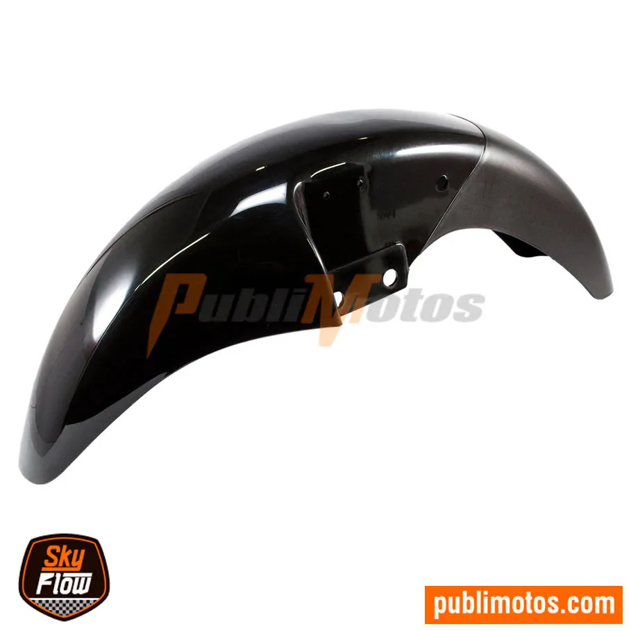 GUARDABARRO DELANTERO NEGRO FLEXI SKYFLOW BOXER CT 100 | DISCOVER 125+ | PLATINO 100 | 125