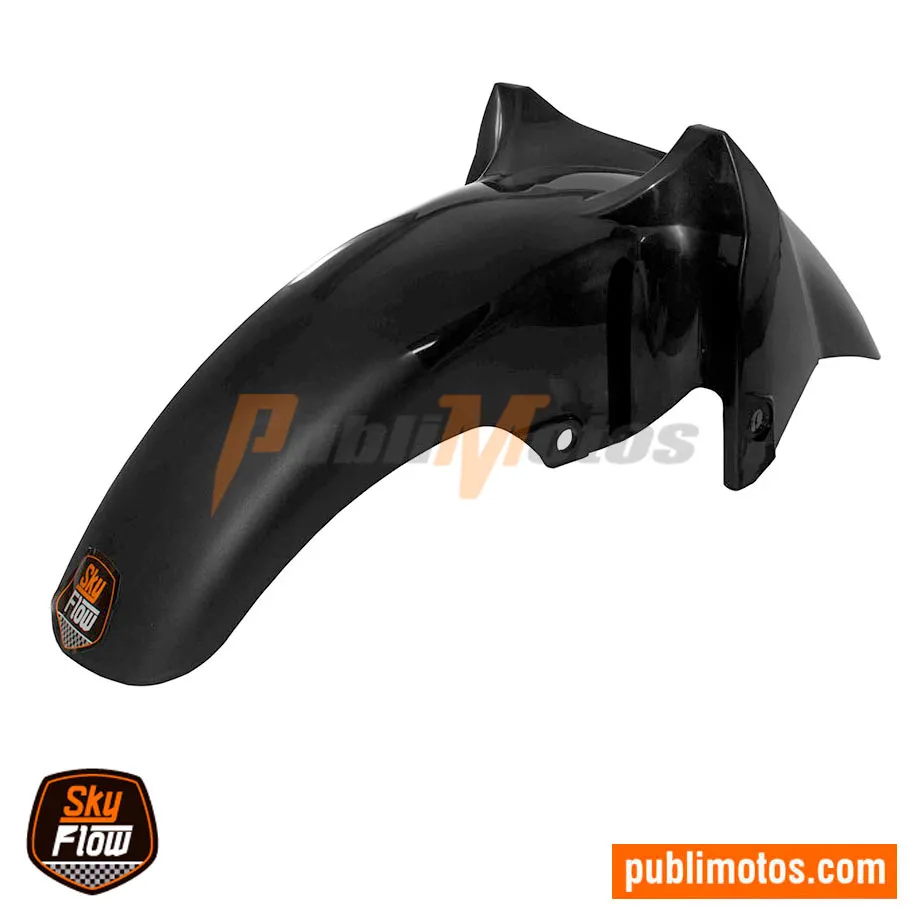GUARDABARRO DELANTERO NEGRO FLEXI SKYFLOW FZ 16 | FZ 2.0 | FZ 25