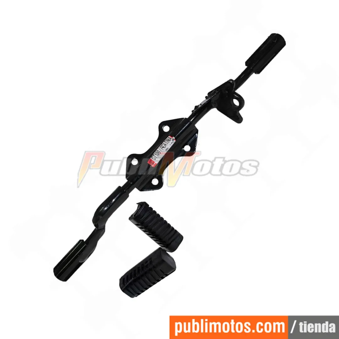 BARRA REPOSAPIE DELANTERO+CAUCHOS.BOXER CT 100-PLAT 100/GENUI_UND