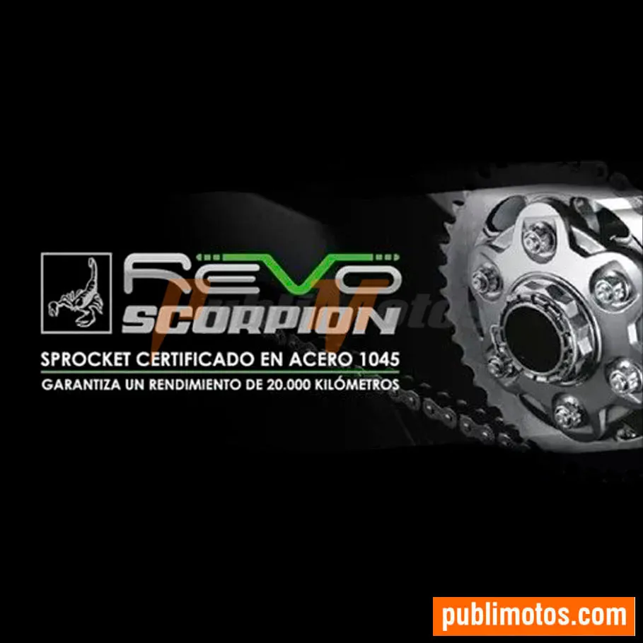 KIT ARRASTRE 15X42 (428HX124 DORADA) PLATINO 125 | 125 5S | 110 | XCD 125 | DISCOVER 100 | 100M | 110