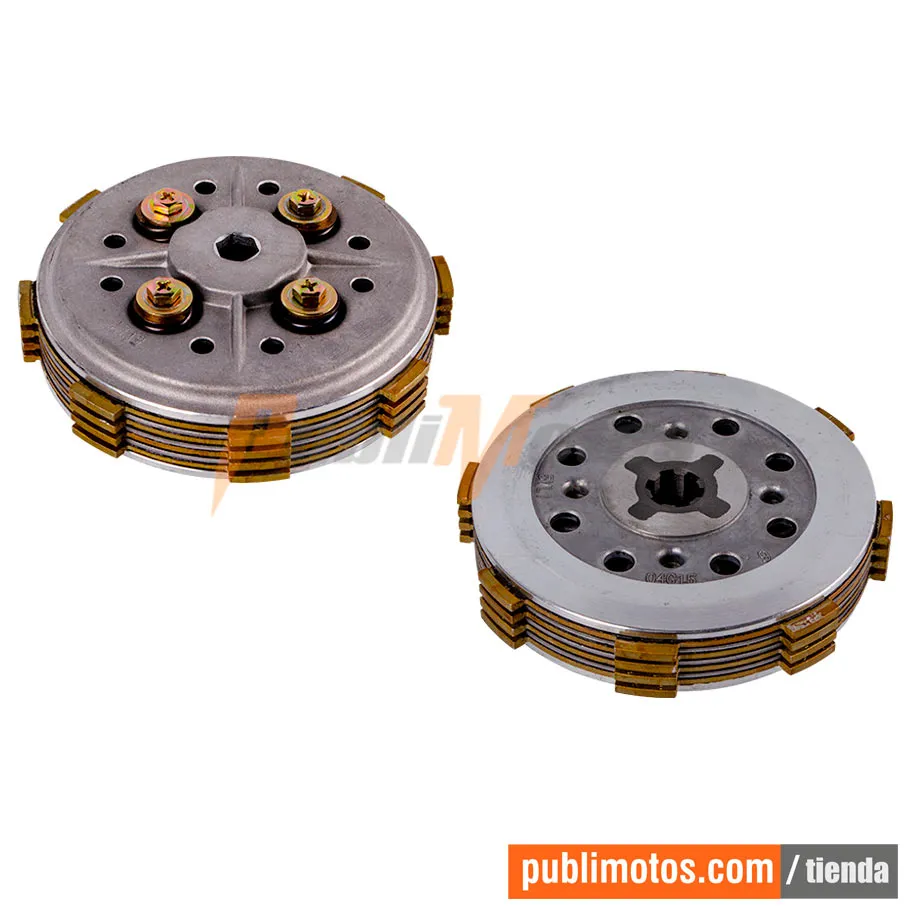 CLUTCH SEMI COMPLETO LIBERO 110 | YBR125 DX | SS | XTZ 125 MV REVO