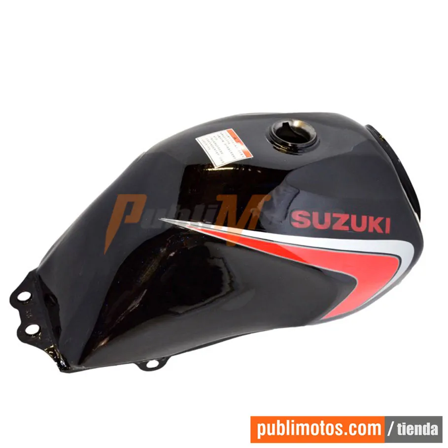 TANQUE GASOLINA NEGRO GS 125 SUKIPARTS