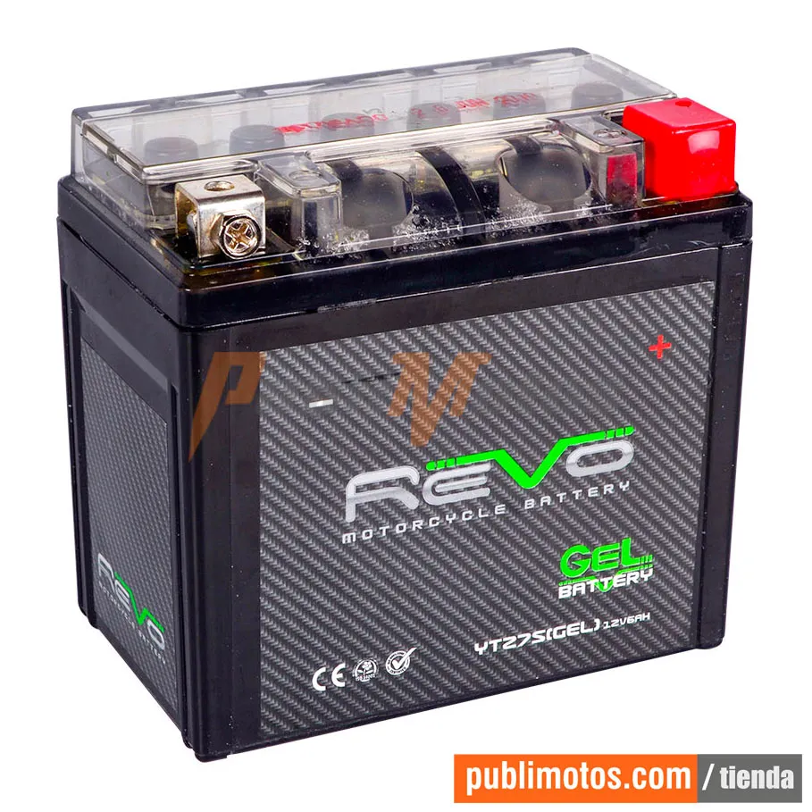 BATERIA GEL YTZ7S REVO N MAX 155 | XRE 300 | KLX450R