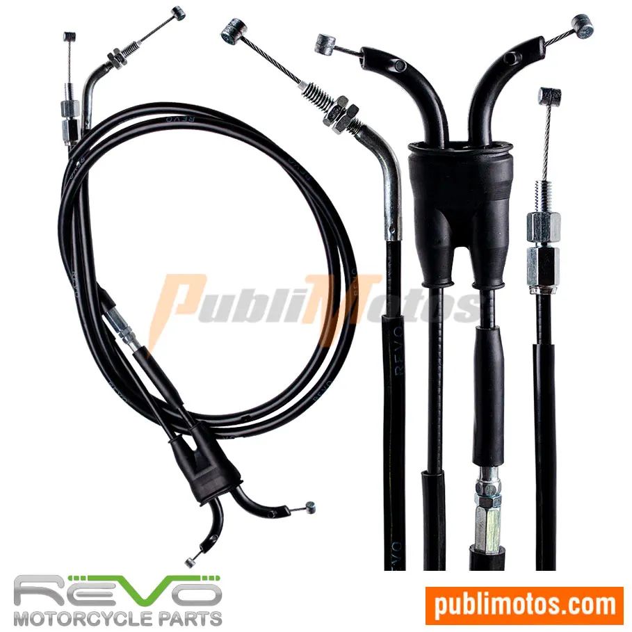 CABLE ACELERADOR DOBLE CON RETORNO XTZ 125 MN (MODELOS DESPUES DEL 2013)