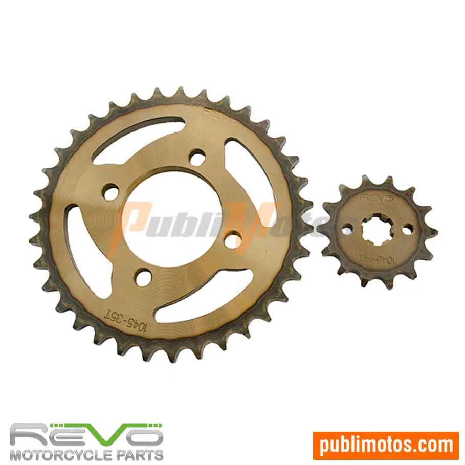 KIT SPROCKET TERMICO REVO-AX4 | BEST 125 | VIVAX 115