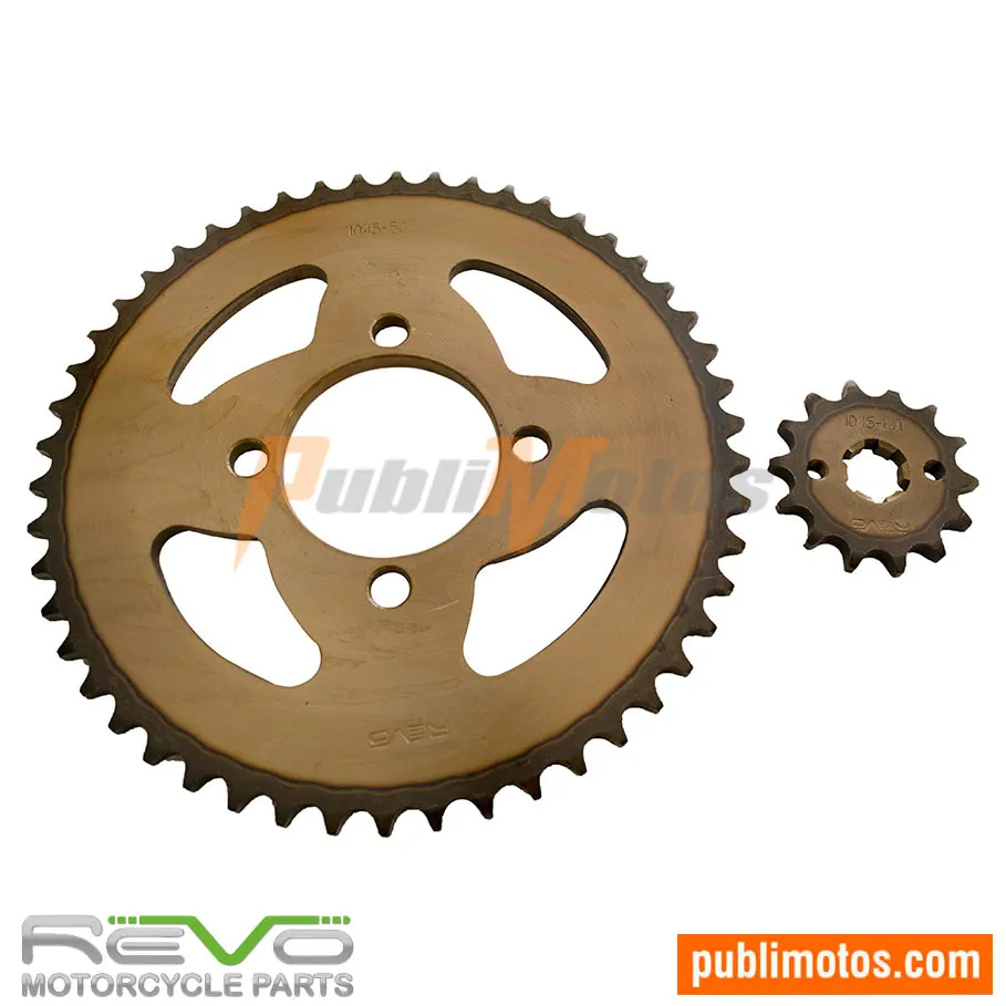 KIT SPROCKET TERMICO REVO-BEST 125 | VIVAX 115 | AX4 | VIVA R