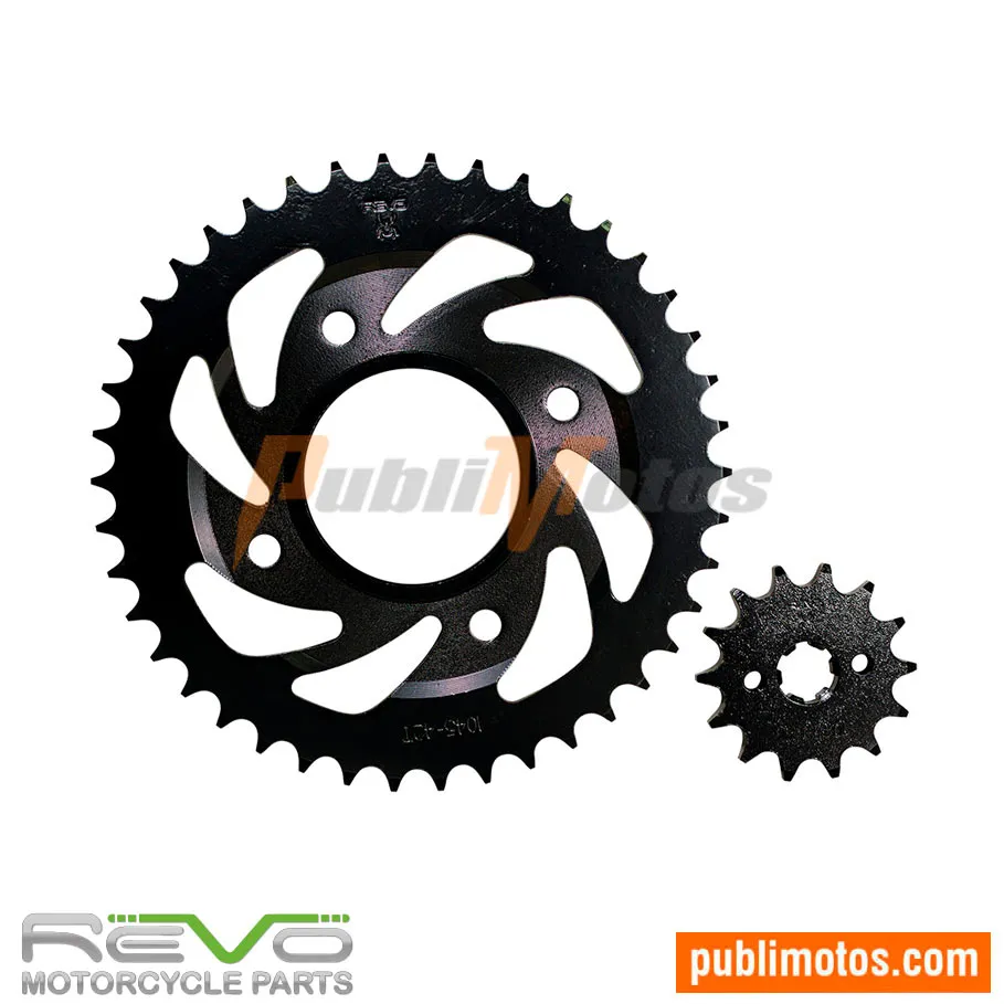 KIT SPROCKET SPIDER REVO REVO-ECO DELUXE KS | ES EURO II | SPLENDOR NXG | EUROII
