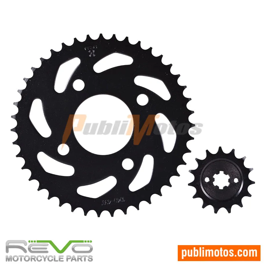KIT SPROCKET SPIDER REVO REVO-PULSAR 135 | 125NS | 150NS | 160NS | DISCOVER 125ST | 150ST