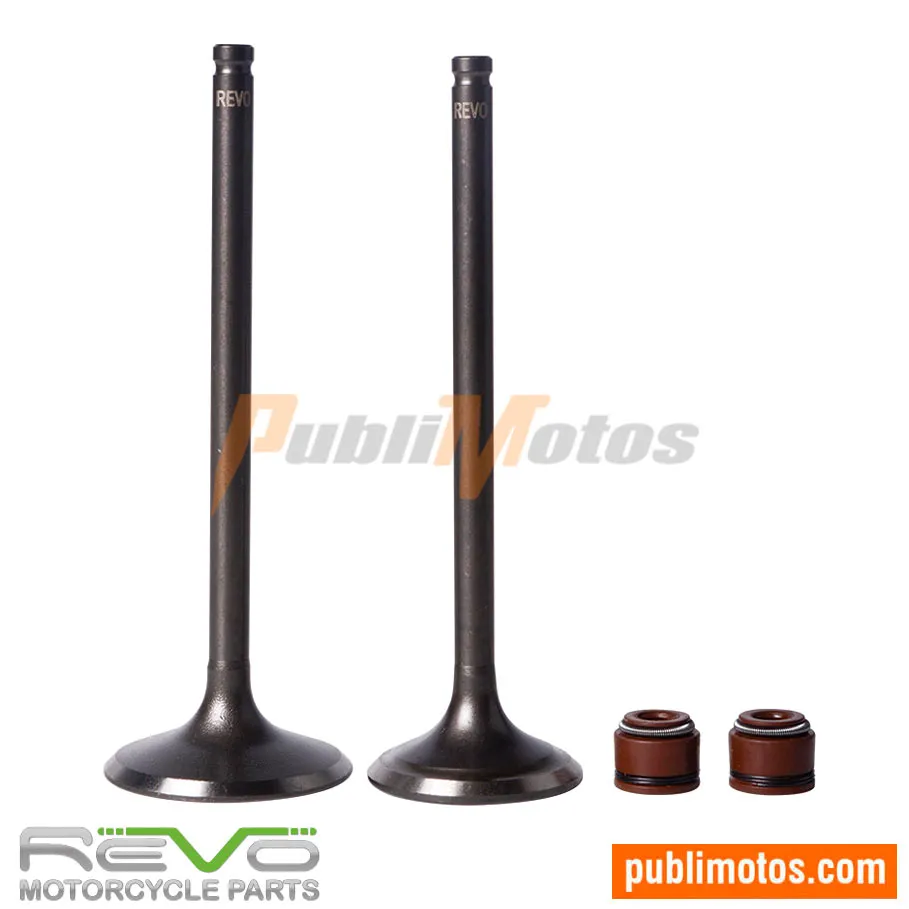VÁLVULA ADM Y ESC+SELLOS REVO CB 160 F-DLX