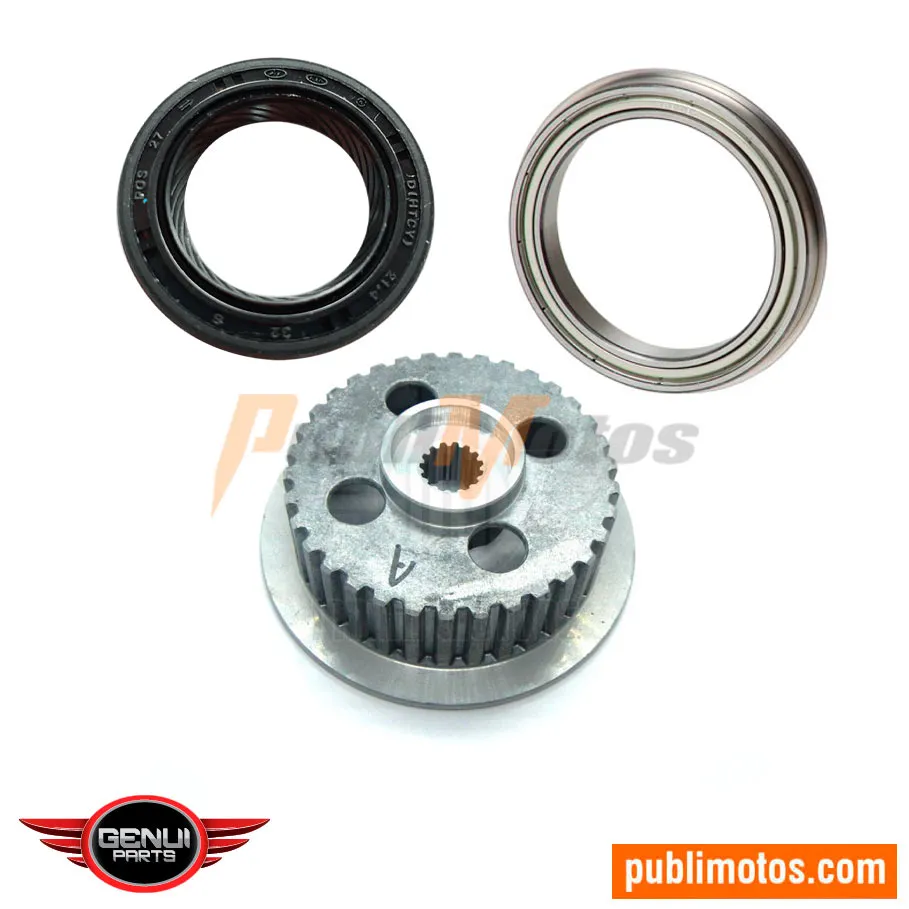 CAMPANA DELANTERA CON BALINERA Y RETEN GENUI AK 110 S | POWER | SMART