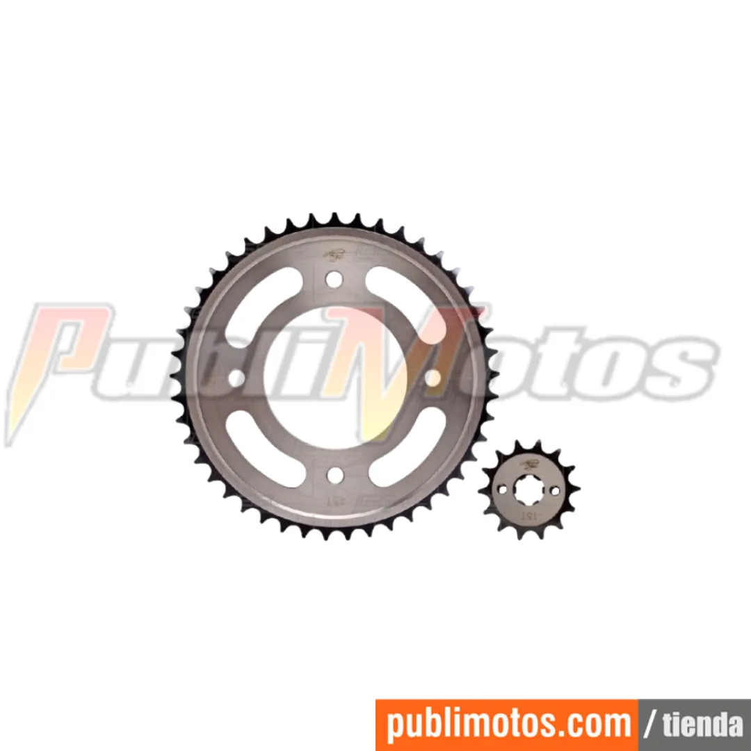 KIT SPROCKET 15X45 (428) CBF 125-EURO II REVO SCORPION
