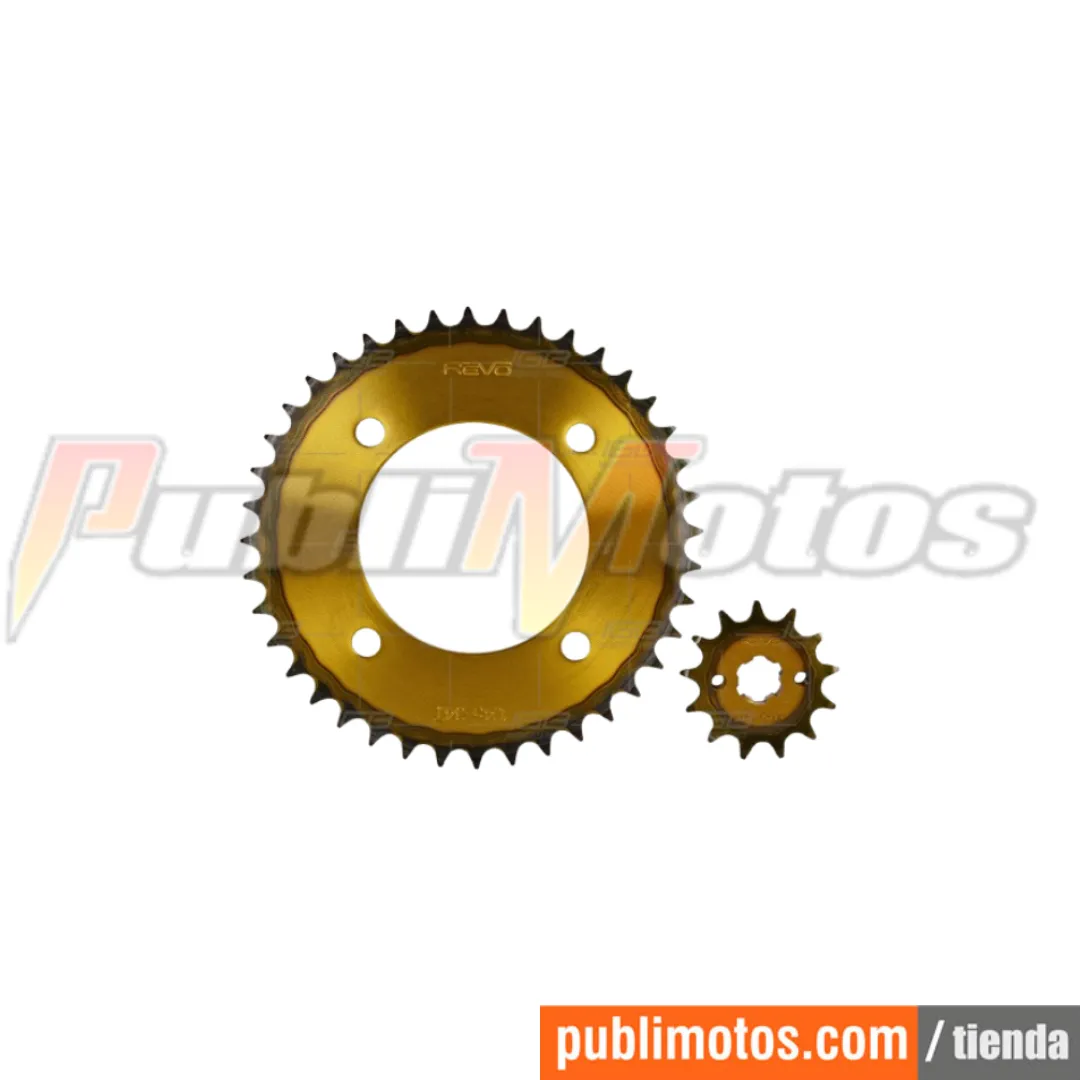 KIT SPROCKET 14X34 (428) BIZ 125 KS-ES-+ REVO TERMICO