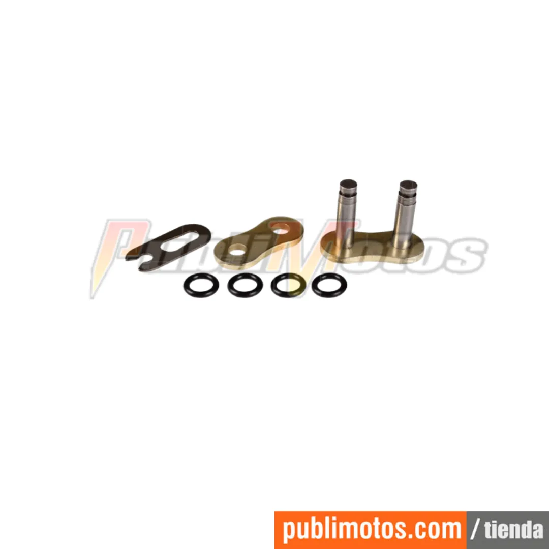 EMPATE CADENA DORADA NEGRA ORING-428HO