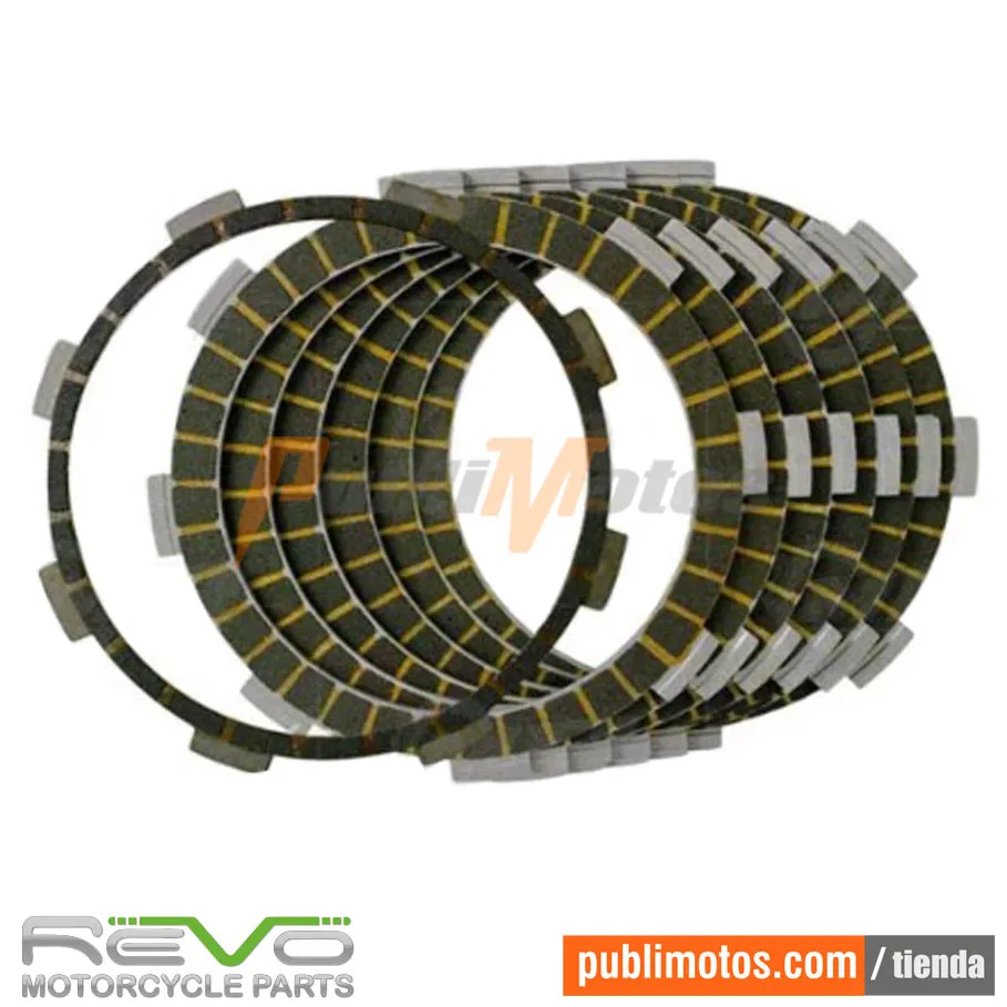 DISCOS CLUTCH PAPER-MOTOCARRO RE205-TORITO 4S