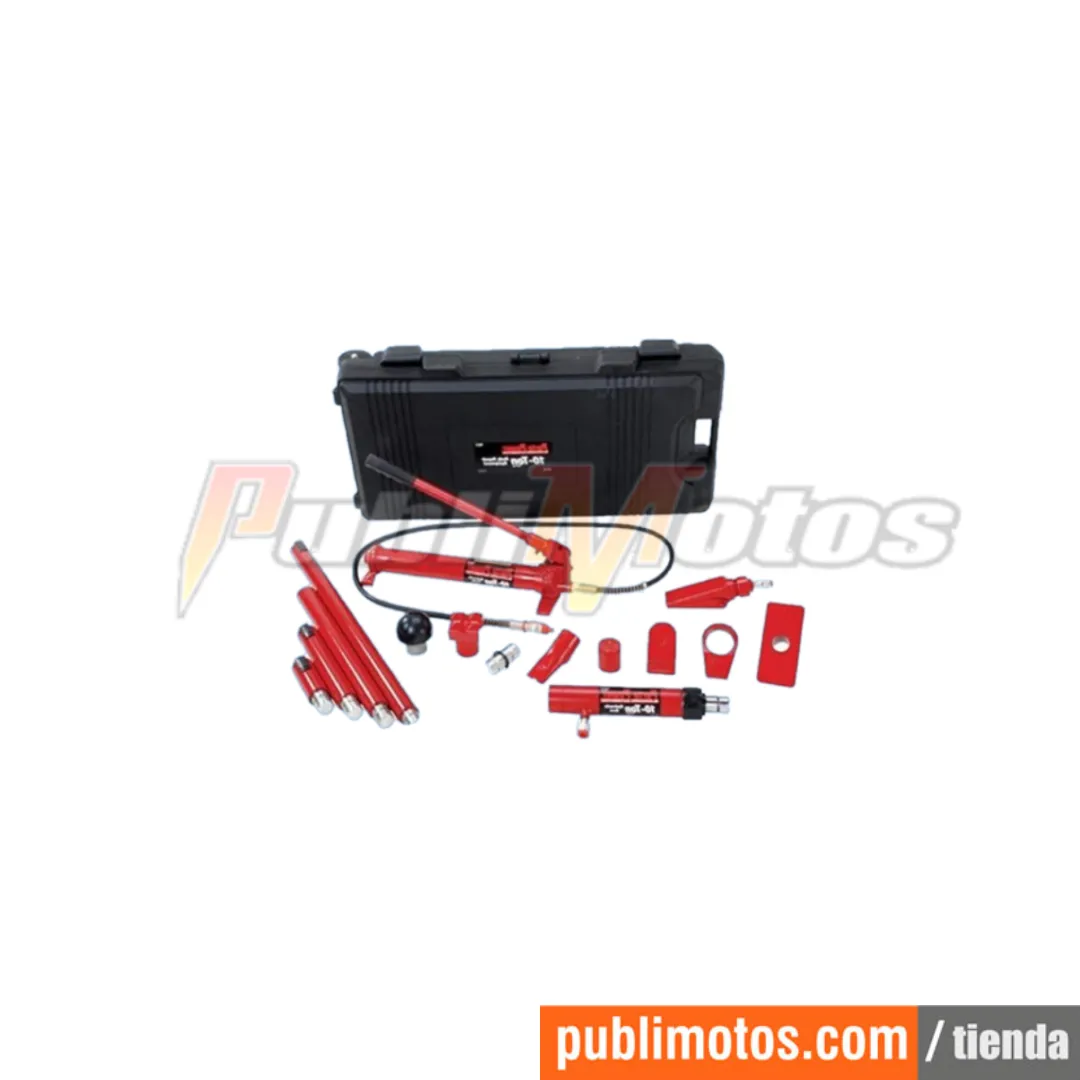 KIT HIDRAULICO DE REPARACION PORTATIL PORTAPOWER IDEAL PARA ENDERAZAR LAMINAS / AYA / 4 TON