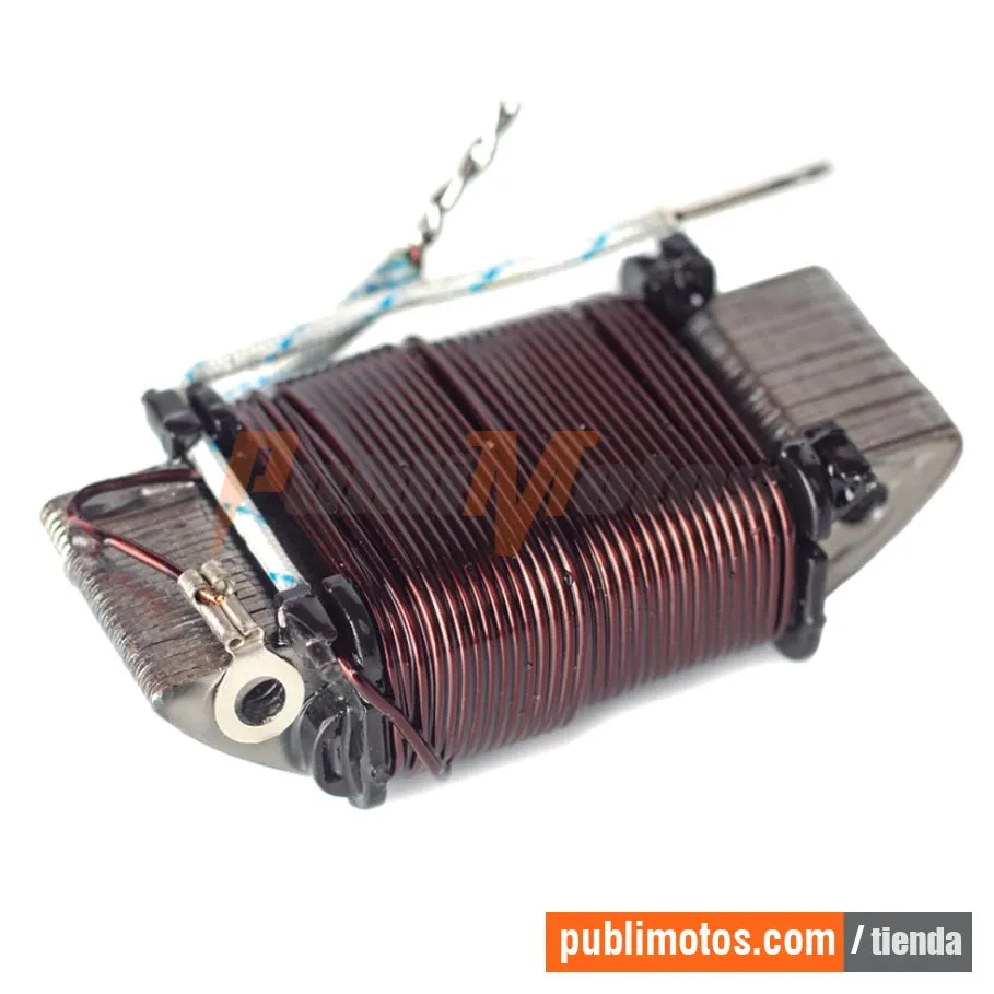 BOBINA DE LUCES Y CARGA DTK-125/175 6V