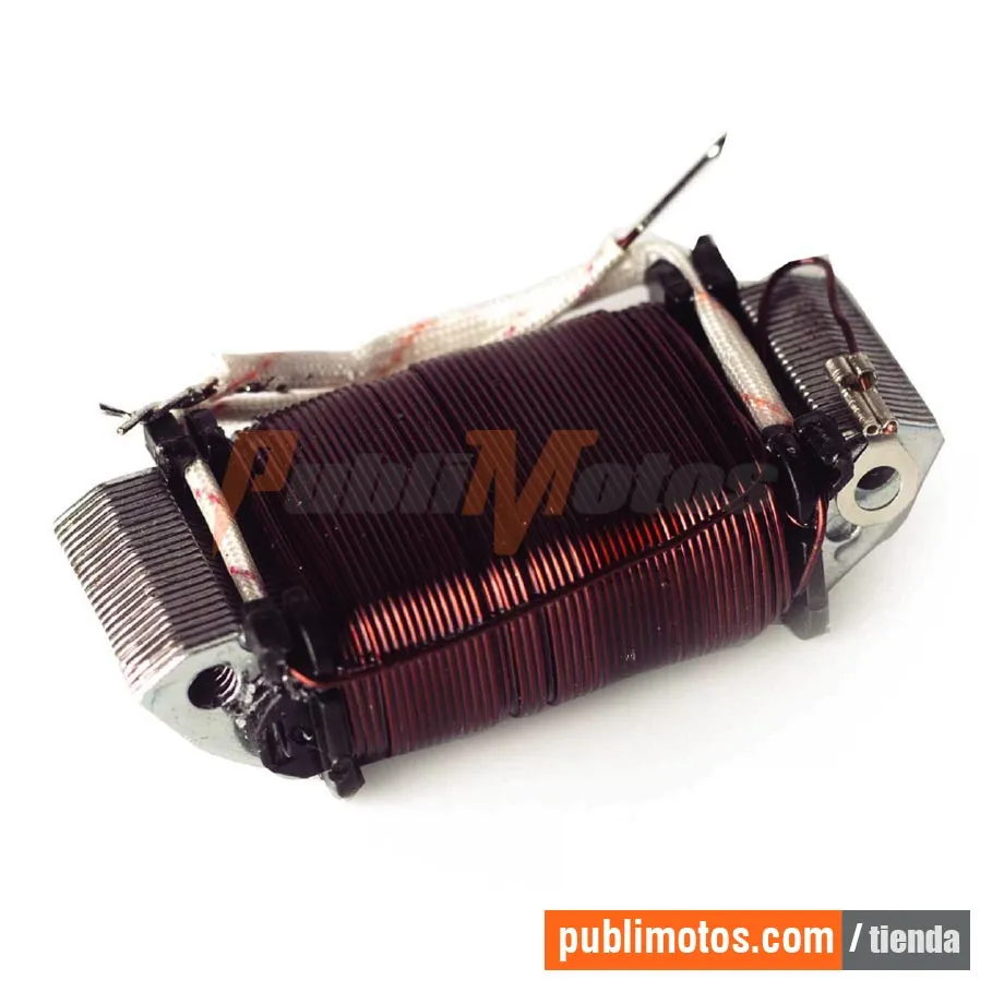 BOBINA DE LUCES Y CARGA TS-125 CR 12 V.