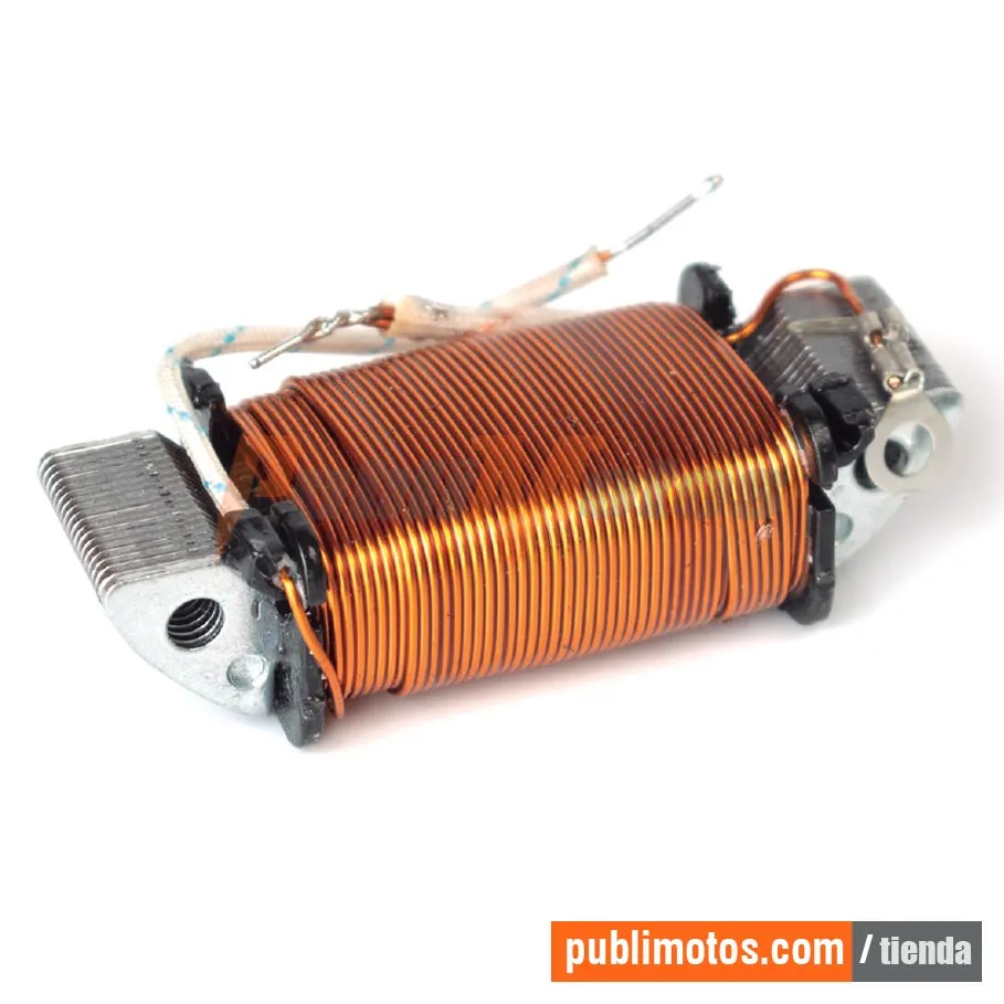 BOBINA DE LUCES Y CARGA V-80 6V