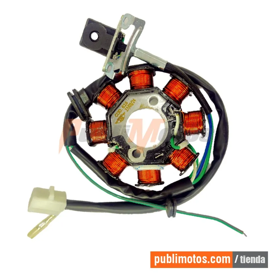 CORONA DE BOBINAS (STATOR) ECO DELUXE KS 88 MILIMETROS( DIAM. EXT)
